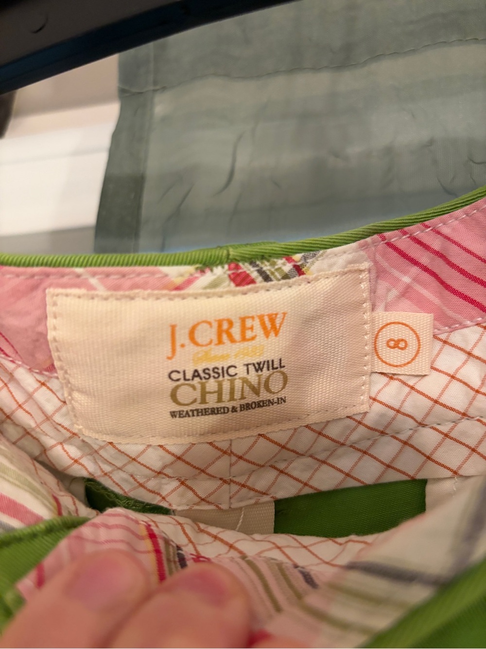 J. Crew Lime Green Chino Bermuda Shorts - Picture 2 of 6